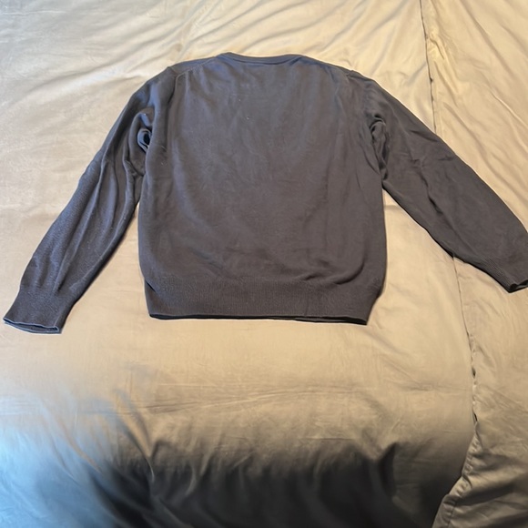 J. Crew Factory navy, crewneck sweater - Picture 2 of 4